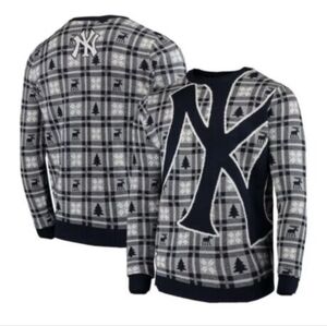 MLB Genuine Merchandise New York Yankees Baseball Christmas Sweater 2XL